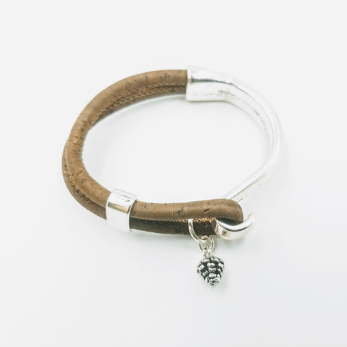 Pinecone Cork Bracelet